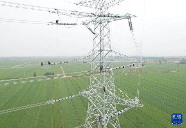 河北邢台:邢台北500千伏特高压输变电工程建设忙